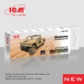 Zdjęcie dodatkowe produktu Acrylic paints set for Humvee US military cars ICM 3059