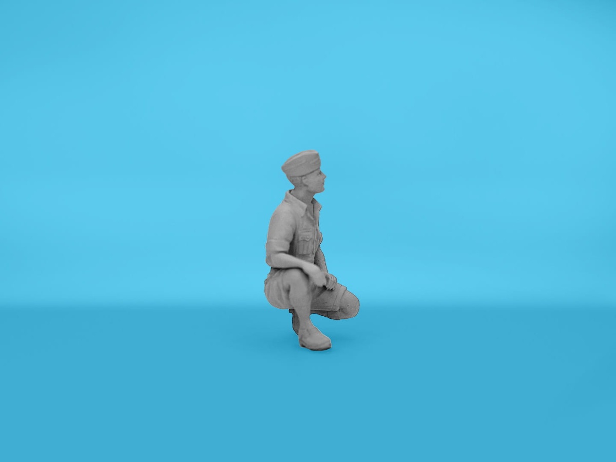 Zdjęcie dodatkowe produktu RAF Pilots in Tropical Uniforms 1:48 ICM 48080