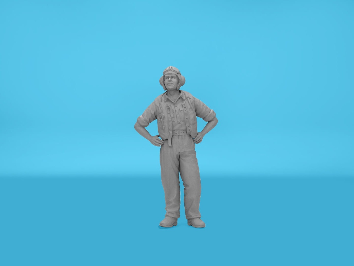 Zdjęcie dodatkowe produktu RAF Pilots in Tropical Uniforms 1:48 ICM 48080