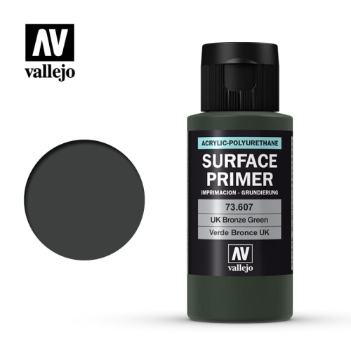Vallejo 73607 UK Bronze Green Surface Primer Podkład Farba 60ml