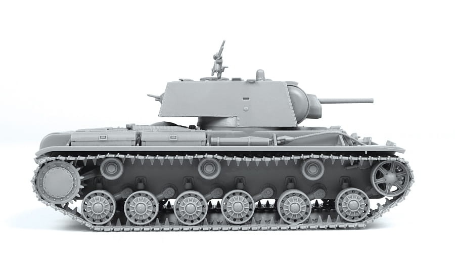 Zdjęcie dodatkowe produktu Radziecki czołg ciężki KV-1 1:72 Zvezda 5070