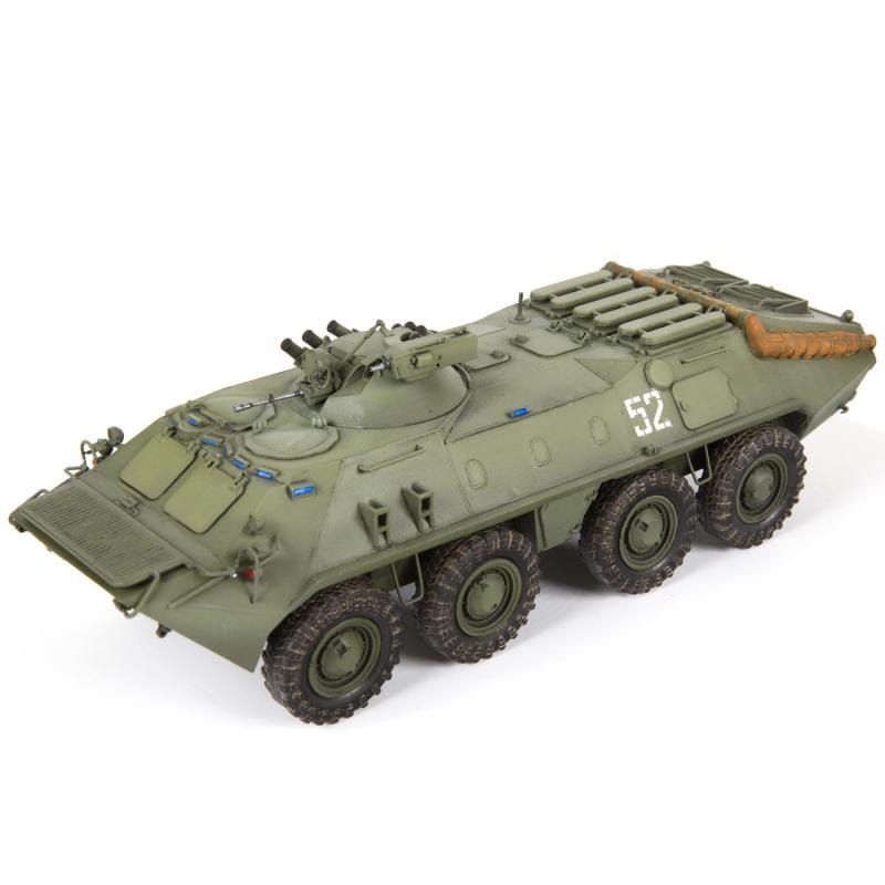 Zdjęcie dodatkowe produktu Rosyjski transporter opancerzony BTR-70 z wieżyczką MA-7 1:35 Zvezda 3587