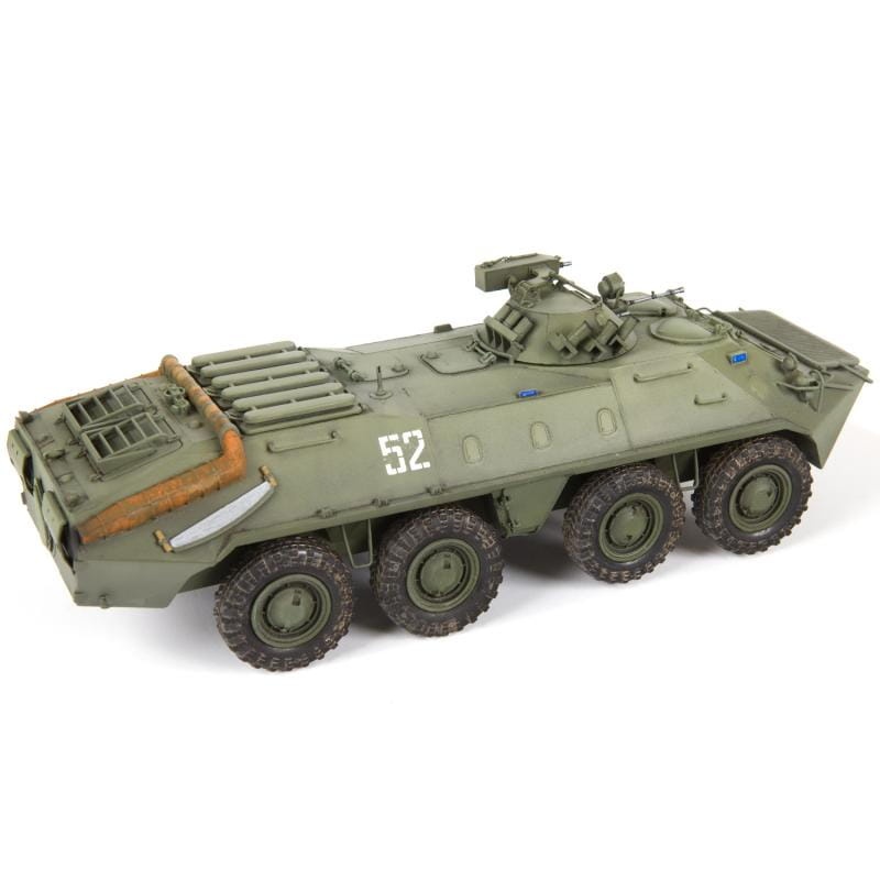 Zdjęcie dodatkowe produktu Rosyjski transporter opancerzony BTR-70 z wieżyczką MA-7 1:35 Zvezda 3587