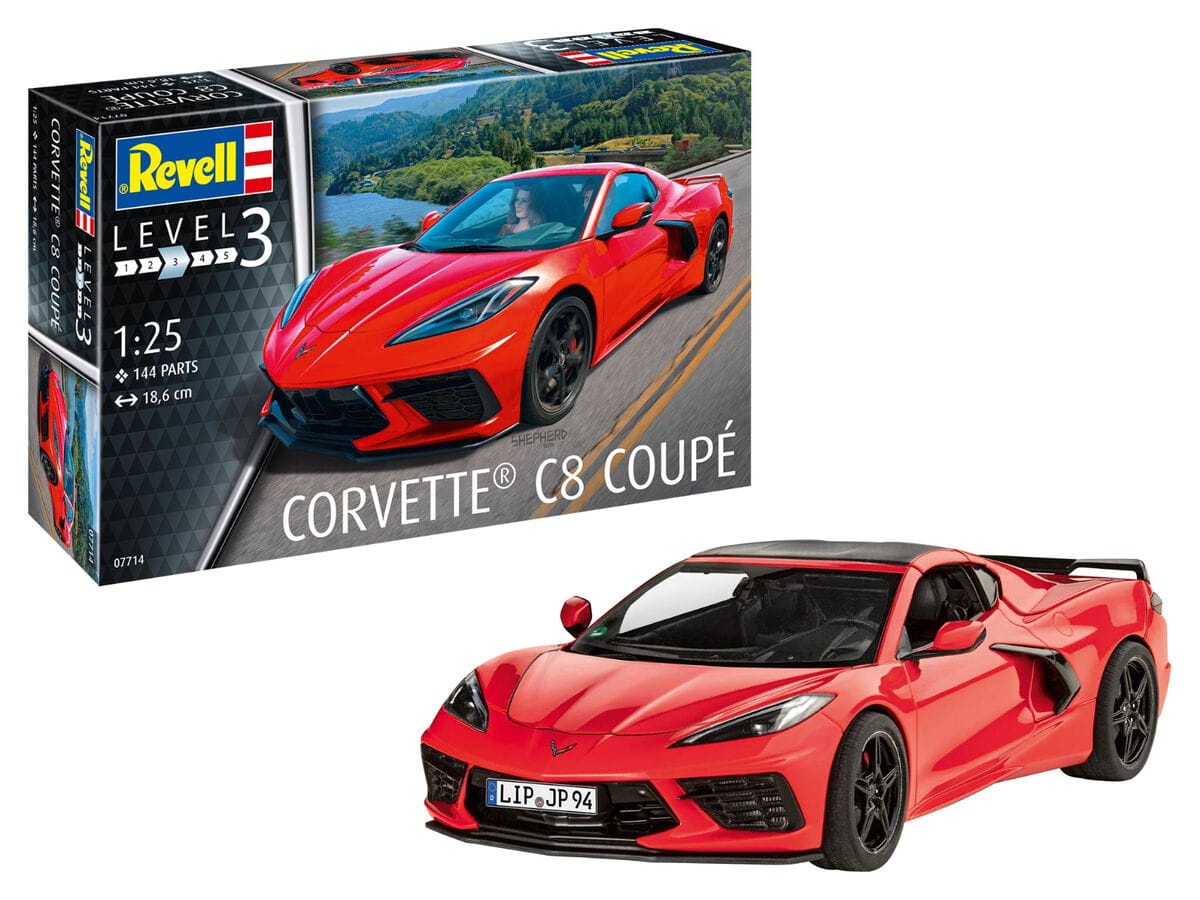 Zdjęcie główne produktu Corvette C8 Coupe 1:25 Revell 07714