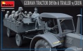 Zdjęcie dodatkowe produktu German Tractor D8506 and Trailer W/crew 1:35 MiniArt 35314