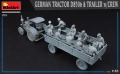 Zdjęcie dodatkowe produktu German Tractor D8506 and Trailer W/crew 1:35 MiniArt 35314