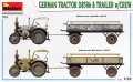 Zdjęcie dodatkowe produktu German Tractor D8506 and Trailer W/crew 1:35 MiniArt 35314