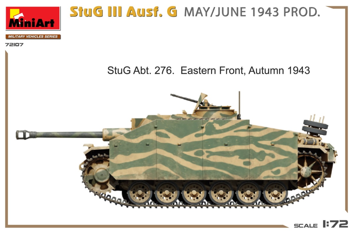 Zdjęcie dodatkowe produktu StuG III Ausf. G 1:72 MiniArt 72107