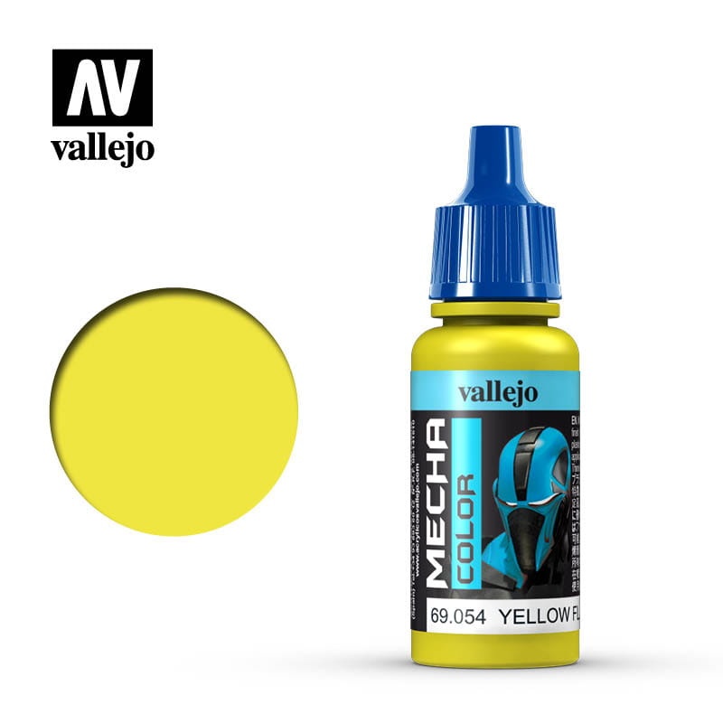 Zdjęcie główne produktu Vallejo 69054 Yellow Fluorescent Mecha Color Farba
