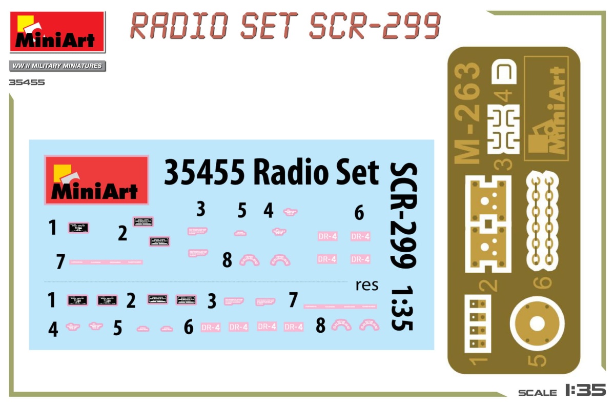 Zdjęcie dodatkowe produktu US Radio Set Scr-299 1:35 MiniArt 35455