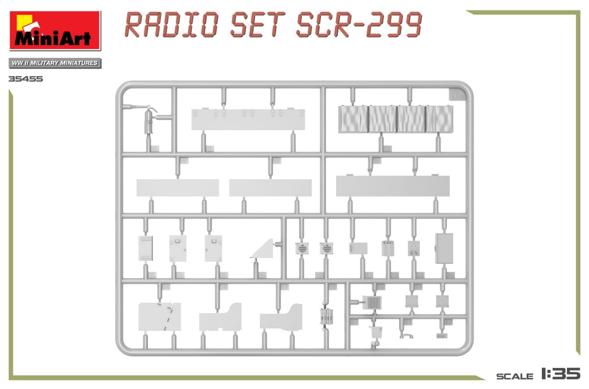 Zdjęcie dodatkowe produktu US Radio Set Scr-299 1:35 MiniArt 35455