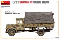 Zdjęcie dodatkowe produktu L701 German 3t Cargo Truck 1:35 MiniArt 35450