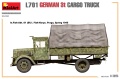 Zdjęcie dodatkowe produktu L701 German 3t Cargo Truck 1:35 MiniArt 35450