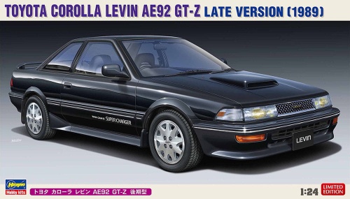 Toyota Corolla Levin AE92 GT-Z Late Version (1989) 1:24 Hasegawa 20486