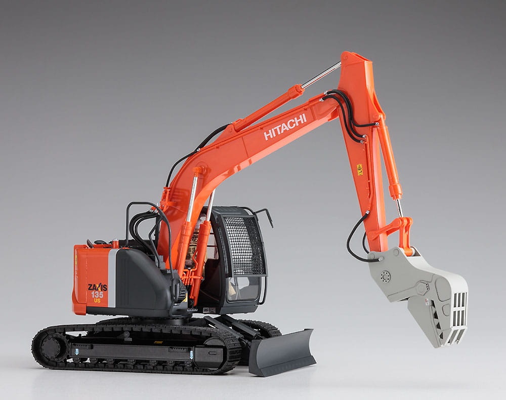 Zdjęcie dodatkowe produktu Hitachi Excavator Zaxis 135US Crusher 1:35 Hasegawa 66103