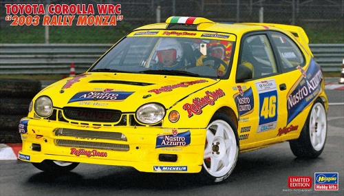 Toyota Corolla WRC 2003 Rally Monza 1:24 Hasegawa 20686