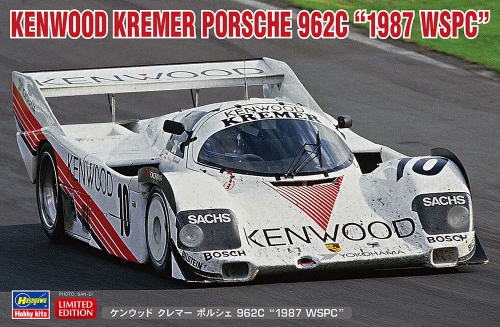 Kenwood Kremer Porsche 962C 1987 WSPC 1:24 Hasegawa 20698