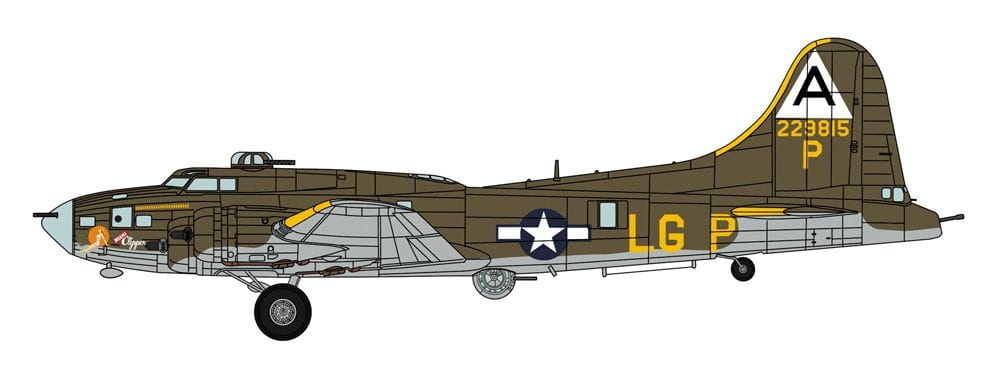 Zdjęcie dodatkowe produktu B-17F Flying Fortress Miami Clipper 1:72 Hasegawa 02462