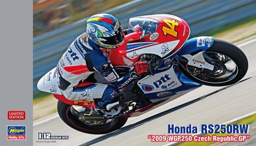 Honda RS250RW 2009 WGP250 GP Czech 1:12 Hasegawa 21757