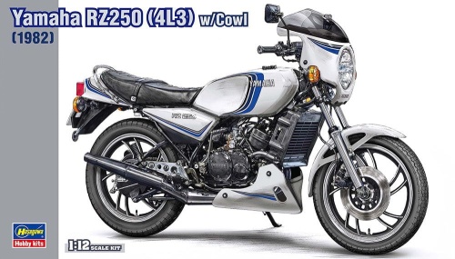 Yamaha RZ250 (4L3) z pokrywą (1982) 1:12 Hasegawa 21758