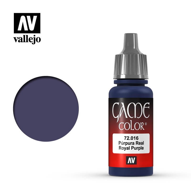 Zdjęcie dodatkowe produktu Vallejo 72016 Royal Purple Game Color Farba