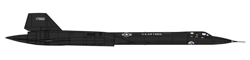 Zdjęcie dodatkowe produktu SR-71 Blackbird (A Version) First Aircraft 1:72 Hasegawa 02464
