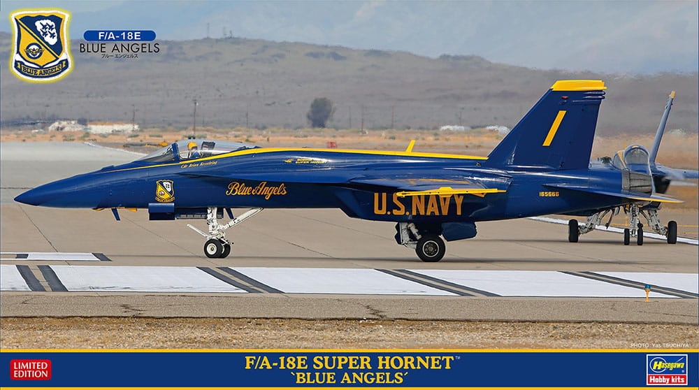 Zdjęcie główne produktu F/A-18E Super Hornet Blue Angels 1:72 Hasegawa 02467