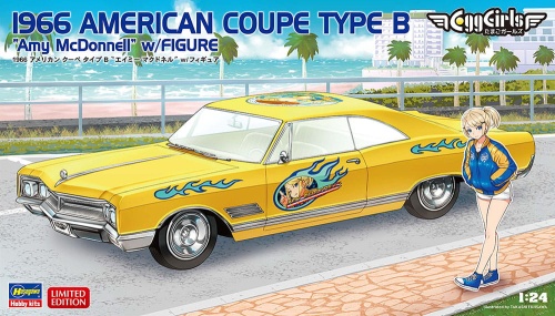 Egg Girls 1966 American Coupe Type B 1:24 Hasegawa SP598