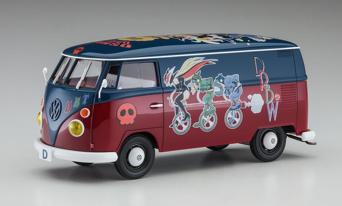 Zdjęcie dodatkowe produktu Time Bokan series Yatterman Volkswagen Type 2 Delivery Van Doronbow 1:24 Hasegawa SP597
