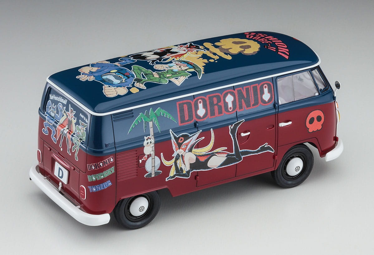 Zdjęcie dodatkowe produktu Time Bokan series Yatterman Volkswagen Type 2 Delivery Van Doronbow 1:24 Hasegawa SP597