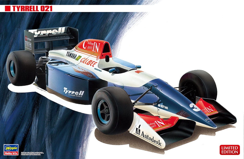 Zdjęcie główne produktu Tyrrell 021 1:24 Hasegawa 20690