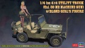 Zdjęcie główne produktu 1/4 ton 4x4 Utility Truck (Cal. 50 M2 Machine Gun) 1:24 Hasegawa SP483