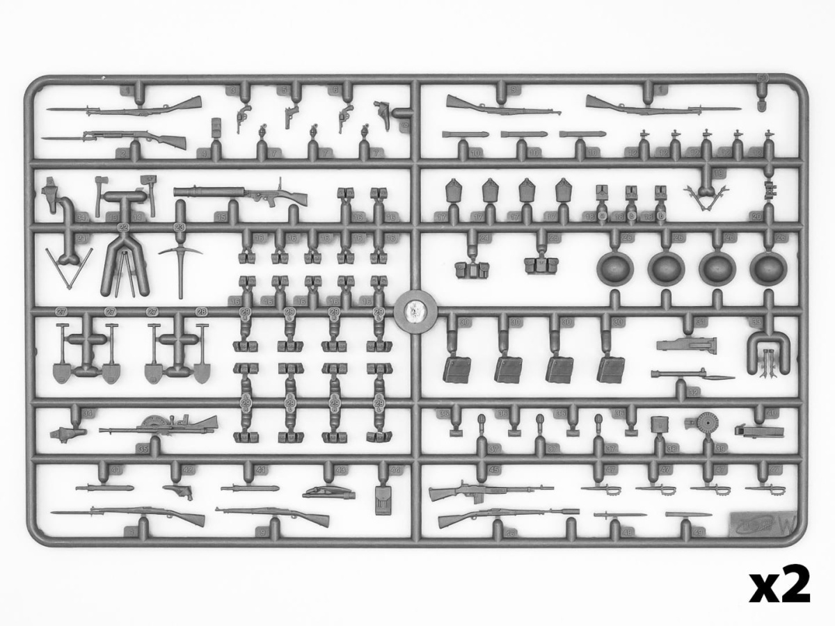 Zdjęcie dodatkowe produktu WWI US Infantry Weapon and Equipment 1:35 ICM 35688