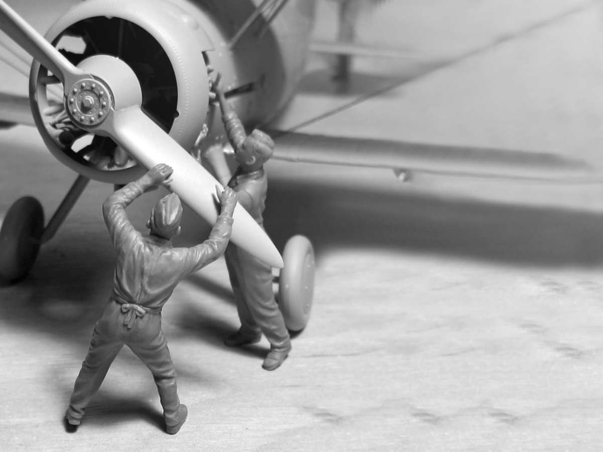 Zdjęcie dodatkowe produktu WWII British Ground Personnel (1939-1945) 1:32 ICM 32107