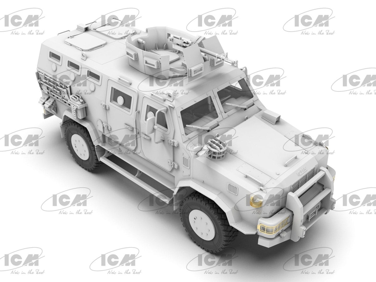 Zdjęcie dodatkowe produktu Kozak-2 State Border Guard Service of Ukraine 1:35 ICM 35016