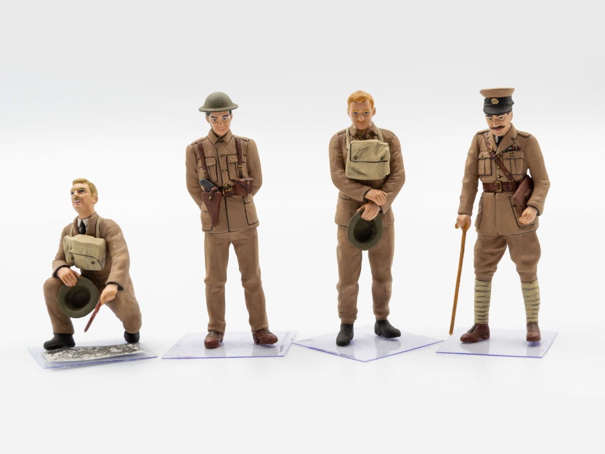 Zdjęcie dodatkowe produktu WWI British Tank Crew 1:35 ICM 35708