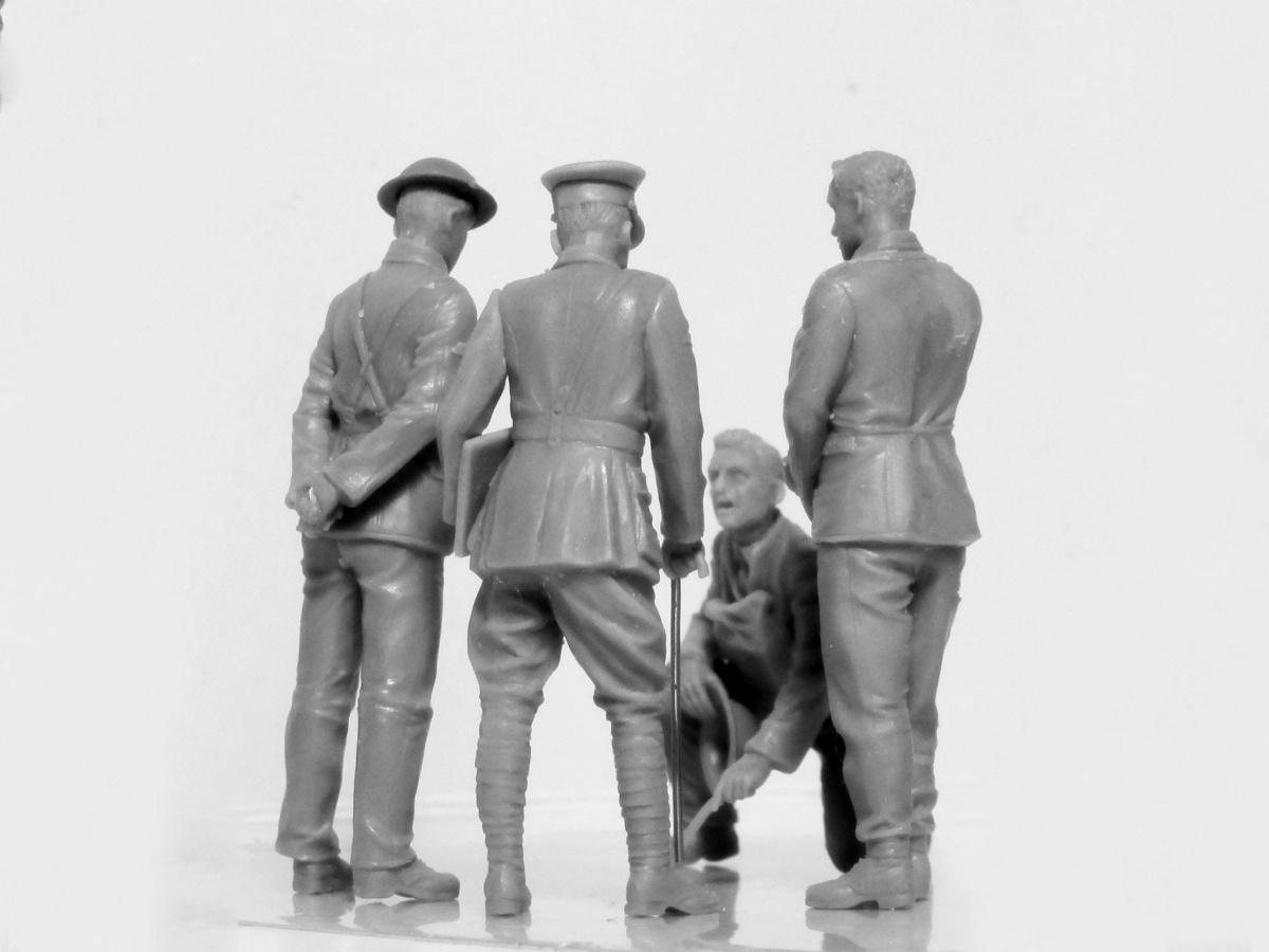 Zdjęcie dodatkowe produktu WWI British Tank Crew 1:35 ICM 35708