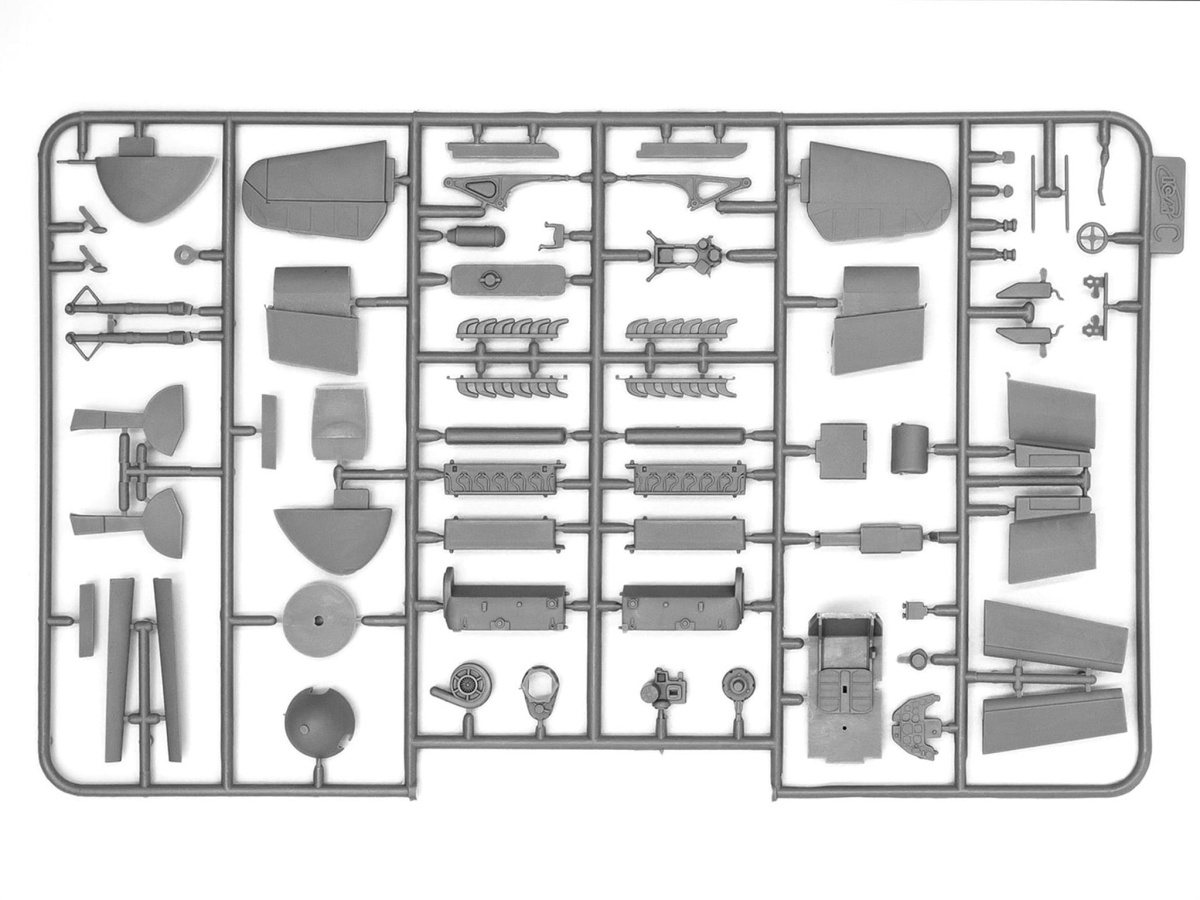 Zdjęcie dodatkowe produktu Messerschmitt Bf 109F-4Z/Trop 1:48 ICM 48105