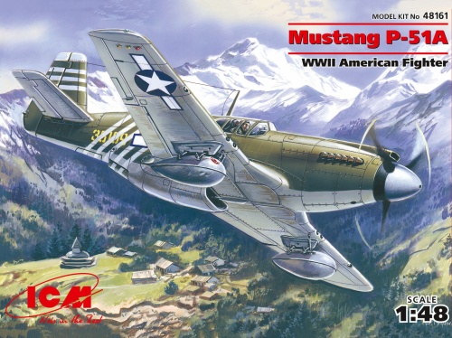 Mustang P-51A 1:48 ICM 48161