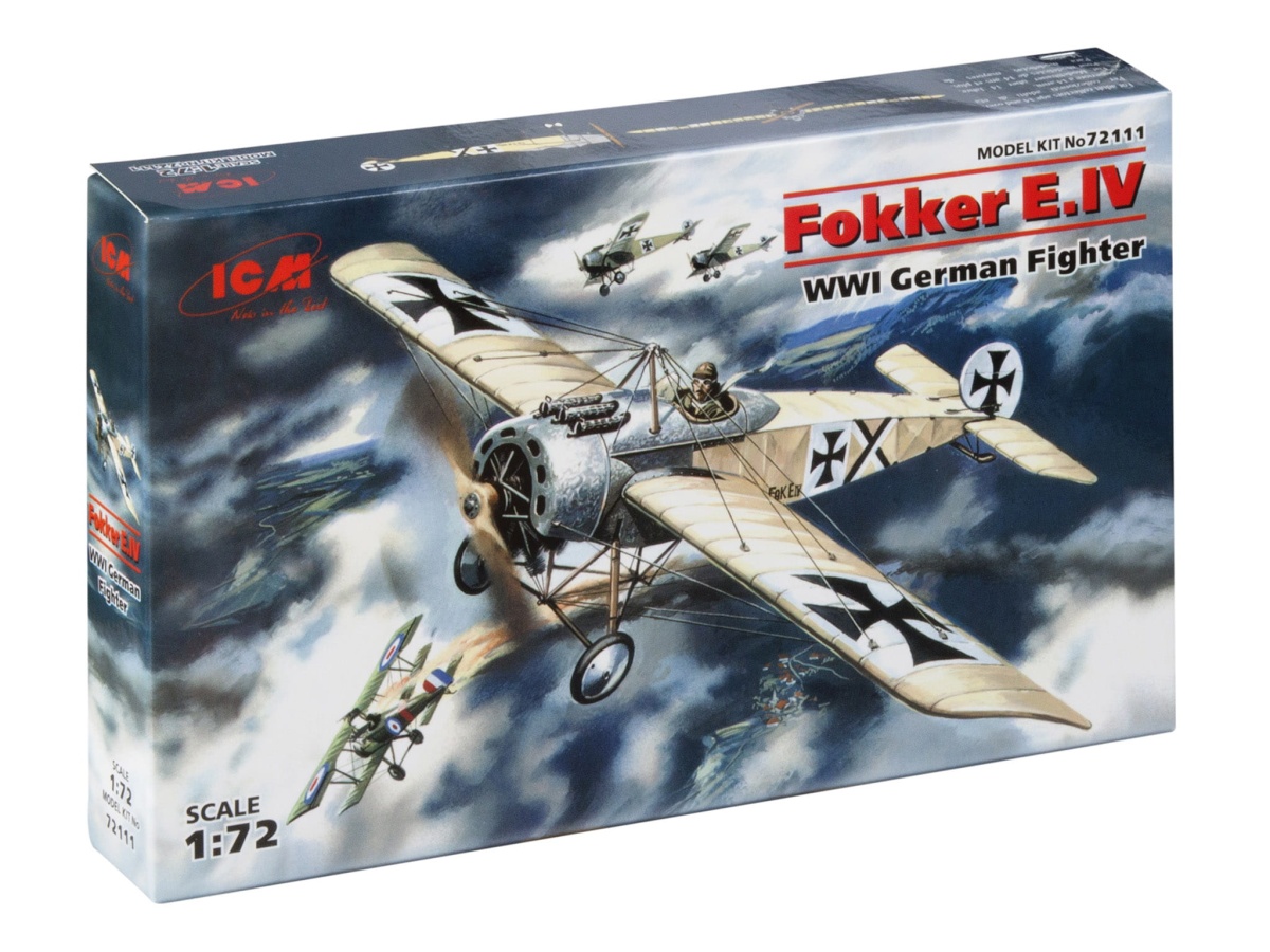 Zdjęcie dodatkowe produktu Fokker E.IV 1:72 ICM 72111