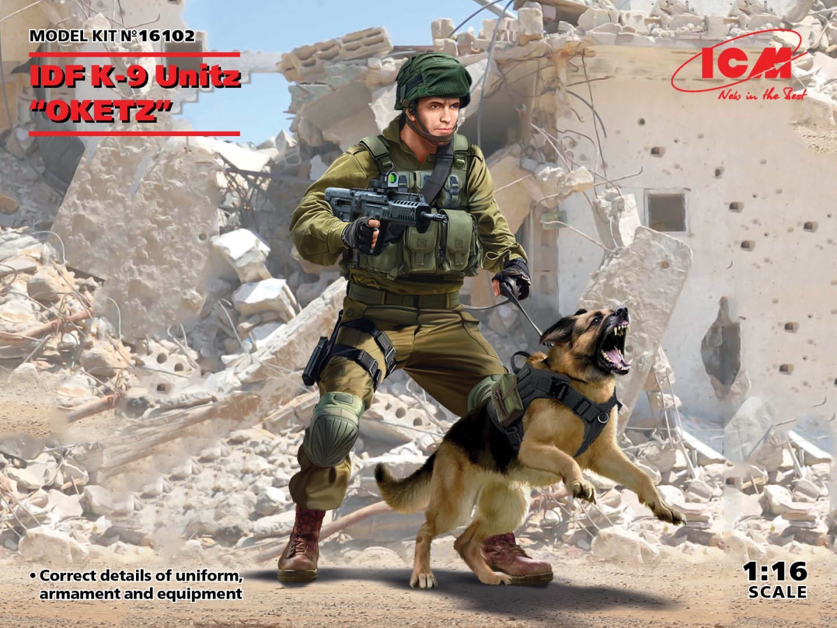 Zdjęcie główne produktu IDF K-9 Unitz OKETZ 1:16 ICM 16102