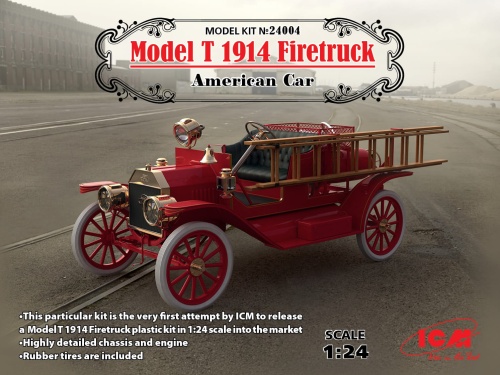 Model T 1914 Firetruck 1:24 ICM 24004