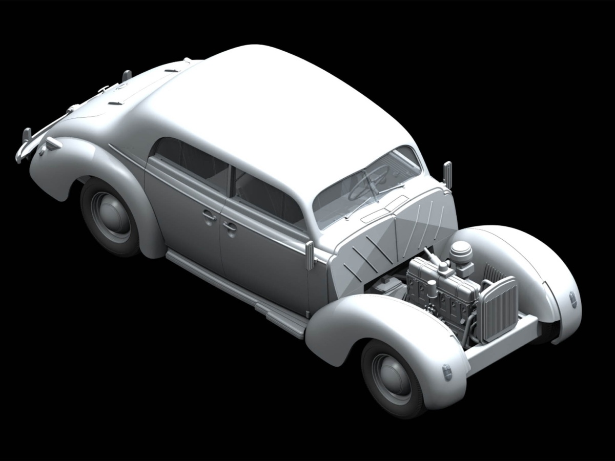 Zdjęcie dodatkowe produktu Admiral Saloon 1:24 ICM 24023