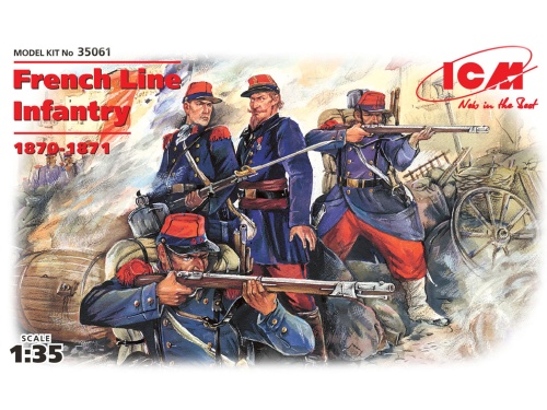 French Line Infantry (1870-1871) 1:35 ICM 35061