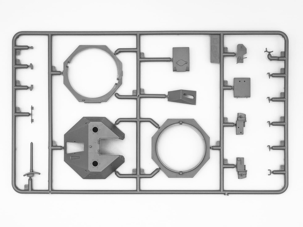 Zdjęcie dodatkowe produktu Panzerspahwagen P 204 (f) with CDM turret 1:35 ICM 35377