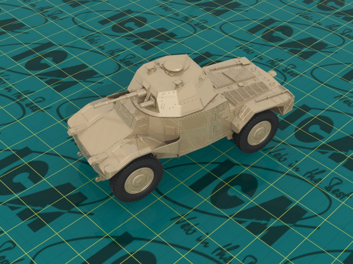 Zdjęcie dodatkowe produktu P 204 (f) with German Armoured Vehicle Crew 1:35 ICM 35382