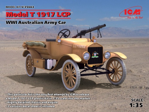 Model T 1917 LCP 1:35 ICM 35663