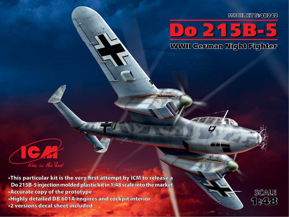Zdjęcie główne produktu Do 215 B-5 1:48 ICM 48242