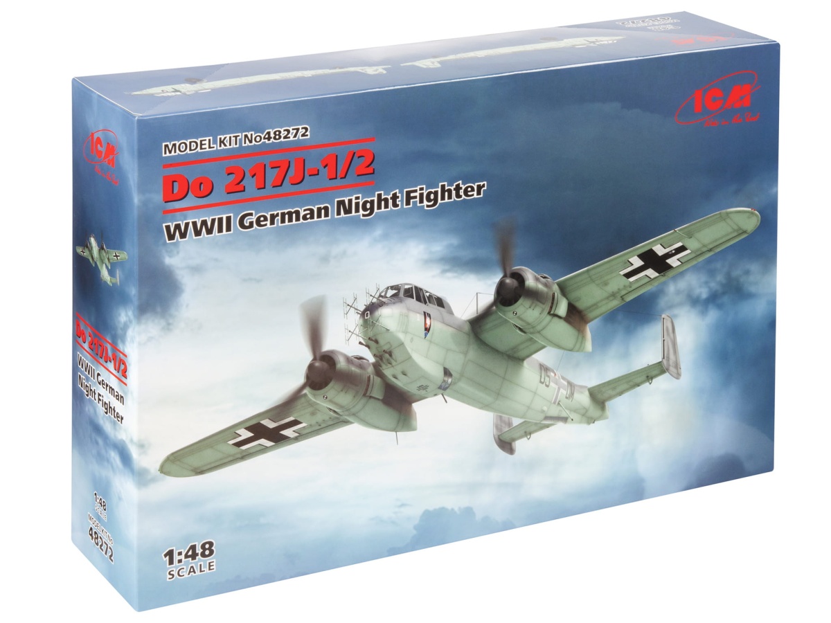 Zdjęcie dodatkowe produktu Do 217J-1/2 1:48 ICM 48272