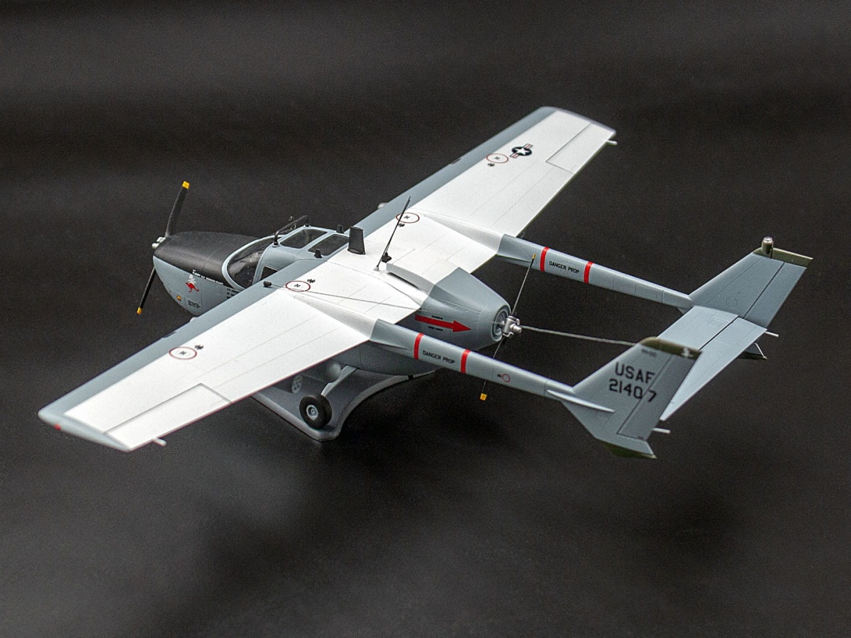 Zdjęcie dodatkowe produktu Cessna O-2A Skymaster 1:48 ICM 48290